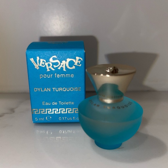 New Versace Dylan Turquoise Eau de Toilette mini - Picture 2 of 4